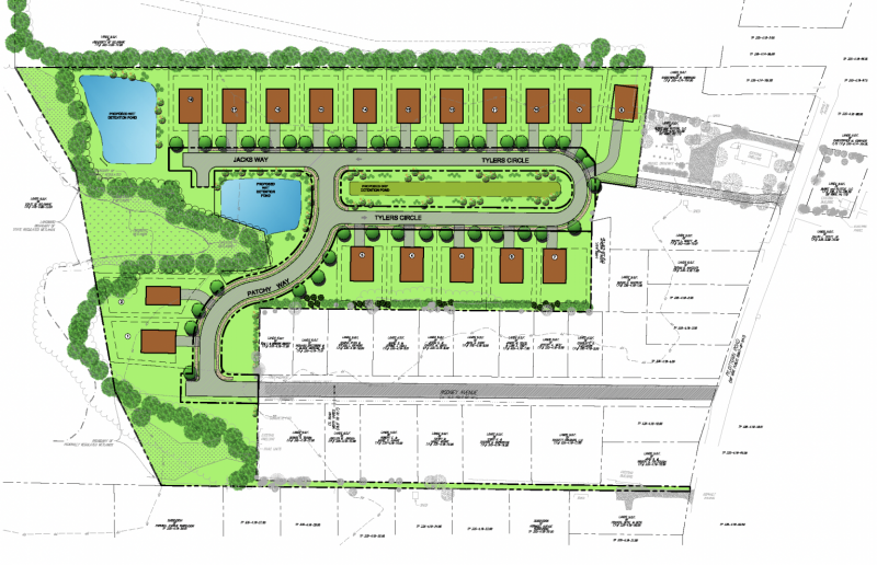 This is the latest version of the Fisher’s Cove major subdivision. SOURCE: CITY OF LEWES